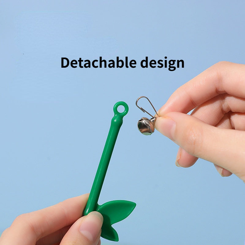 Interactive Cat Toy Feather Wand With Bell Refills Bells And Feathers Attention And Stimulate Harmless Durable And Unbreakable - Artotee